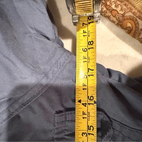 Vintage REI Flannel Lined Full Zip Rain Jacket Blue Size XS - Picture 7 of 8